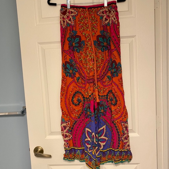 Boho Floral Pants - Picture 2 of 4